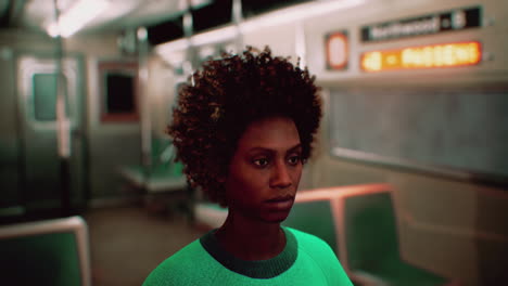 Nahaufnahmeporträt-Einer-Schönen-Afroamerikanischen-Frau
